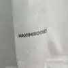Мужская игровая футбольная футболка белая Л надпись
