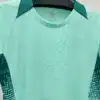 Мужская игровая футбольная футболка бирюзовая Л